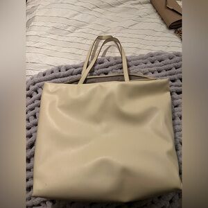 A New Day Elegant Cream Tote Bag
